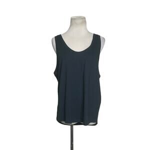 Everlane charcoal relax casual tank top size XL